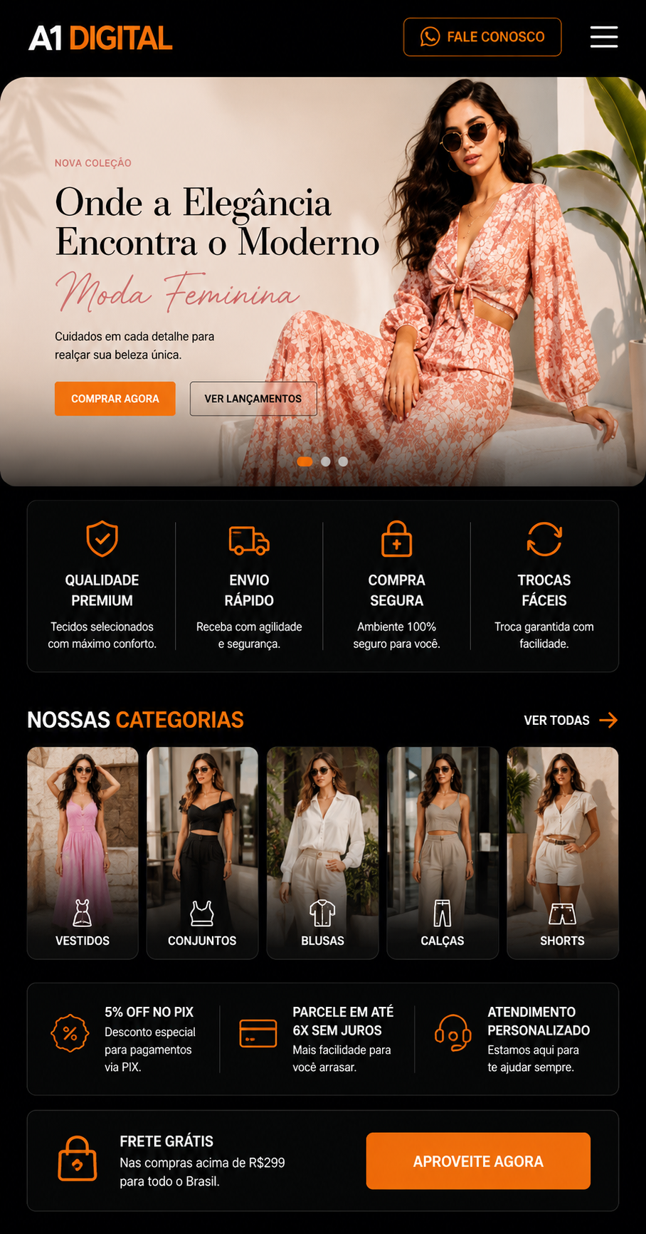 Bella Moda Mobile Detail